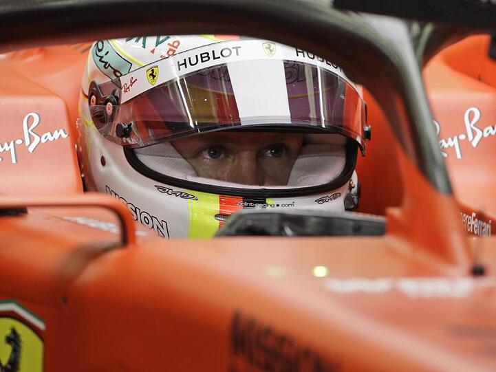 Will seine vierte Pole in Sakhir: Sebastian Vettel.