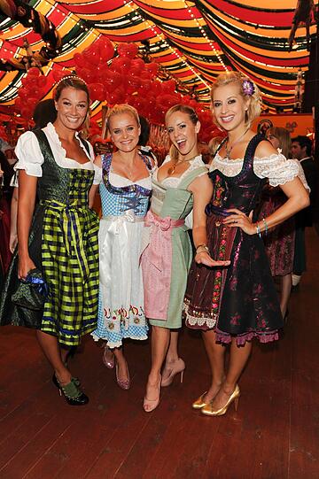 Franziska van Almsick, Barbara Sturm, Isabel Edvardsson, Verena Kerth