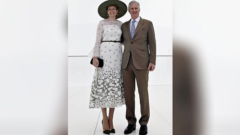 Königin Mathilde und König Philippe von Belgien strahlen in Dubai.