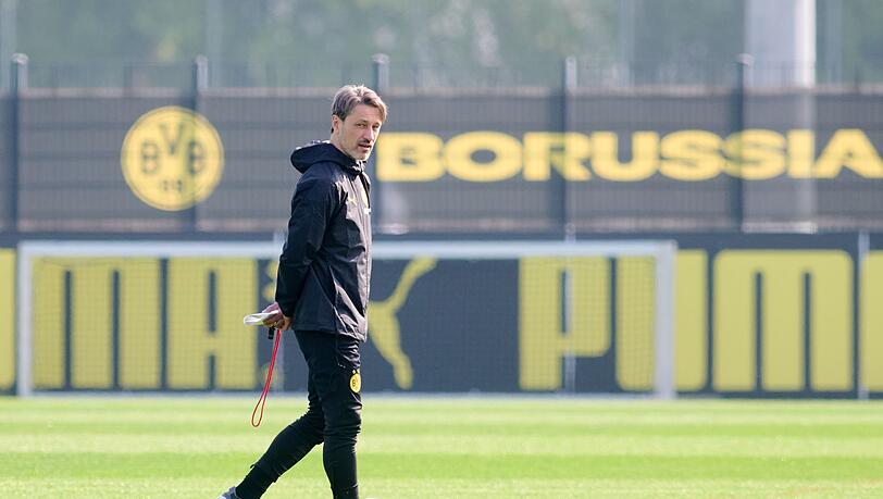 Trainer Niko Kovac möchte mit Borussia Dortmund im DFB-Pokal weit kommen. (Archivbild) Trainer Niko Kovac möchte mit Borussia Dortmund im DFB-Pokal weit kommen. (Archivbild)