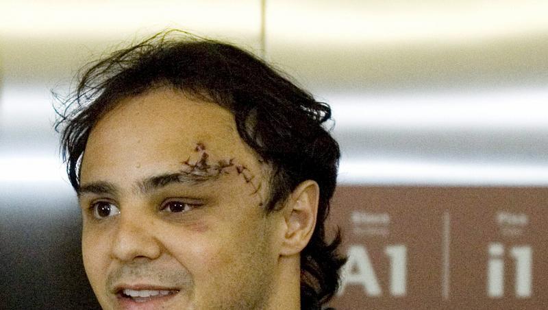 Felipe Massa kurz nach seiner Ankunft in Sao Paulo. Felipe Massa kurz nach seiner Ankunft in Sao Paulo.