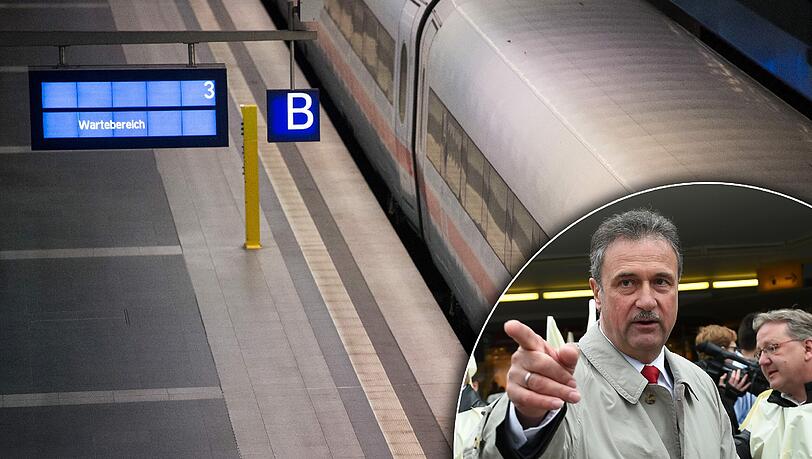 GDL-Chef Claus Weselsky wird am Nachmittag in Berlin nährere Informationen zum neuen Bahn-Streik bekanntgeben. GDL-Chef Claus Weselsky wird am Nachmittag in Berlin nährere Informationen zum neuen Bahn-Streik bekanntgeben.