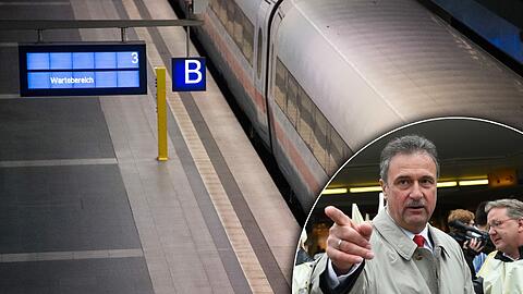 GDL-Chef Claus Weselsky wird am Nachmittag in Berlin nährere Informationen zum neuen Bahn-Streik bekanntgeben.