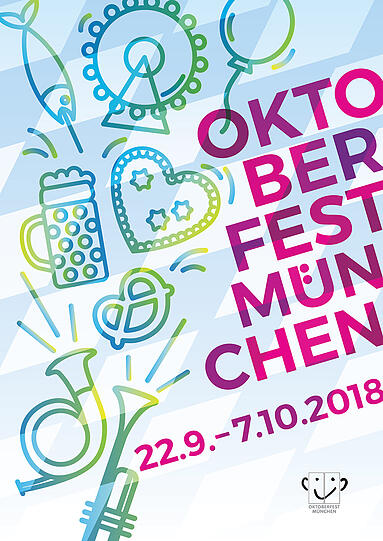 Oktoberfest-Plakat-Entwurf.