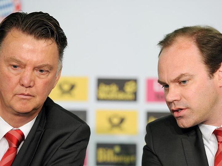 Louis van Gaal und Christian Nerlinger