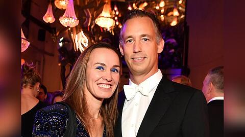 Martina Hingis und Harald Leemann - hier im Oktober 2021 in Zürich - sind kein Paar mehr.