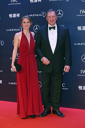 Franz Klammer mit Frau