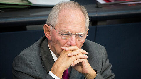 Bundesfinanzminister Wolfgang Schäuble.