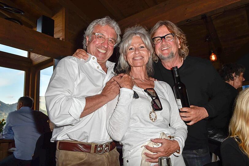 Bernie Paul und Frau Elke mit Martin Krug