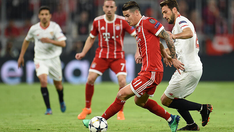 James: Note 3 - Verdrängte Thiago auf die Bank. Zunächst nicht so auffällig wie zuletzt. Sein Freistoß flog über das Tor (4.). Steigerte sich dann deutlich.
