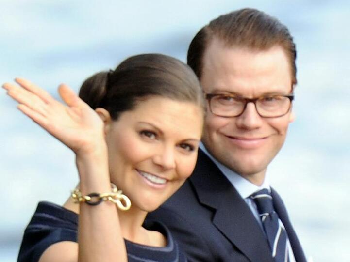 Ein glückliches Paar: Kronprinzessin Victoria und Daniel Westling