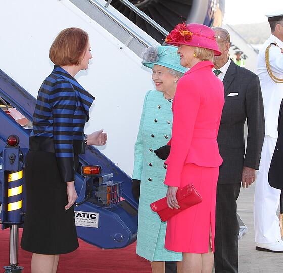 Die Bilder vom Besuch der Queen in Australien