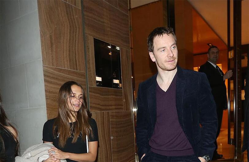 Alicia Vikander und Michael Fassbender