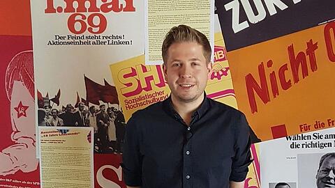 Juso-Chef Kevin Kühnert stellte sich den Fragen der AZ.