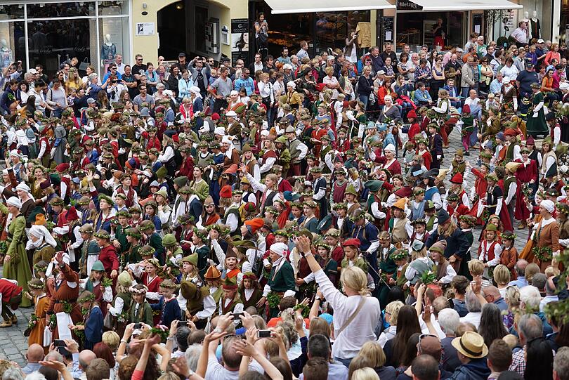 Landshuter Hochzeit 2017 - Der erste Hochzeitsumzug in Bildern