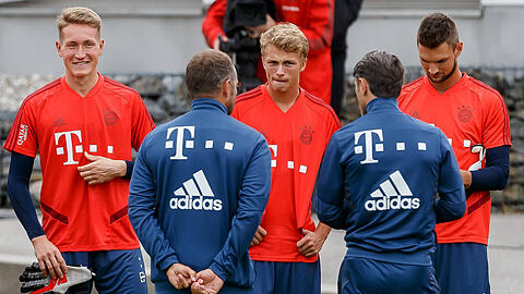 Neu beim FC Bayern: Jann-Fiete Arp (Mi.).