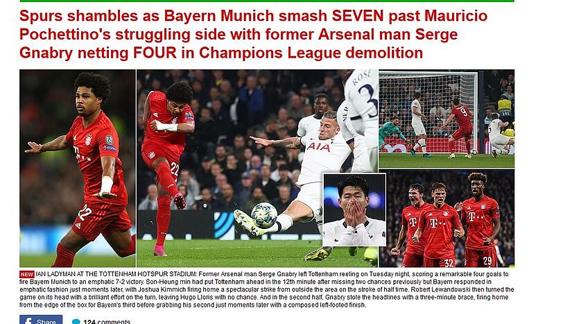 "Schlachtbank", "Abriss": Es sind harte Worte, die die Dailymail für das Ergebnis findet.