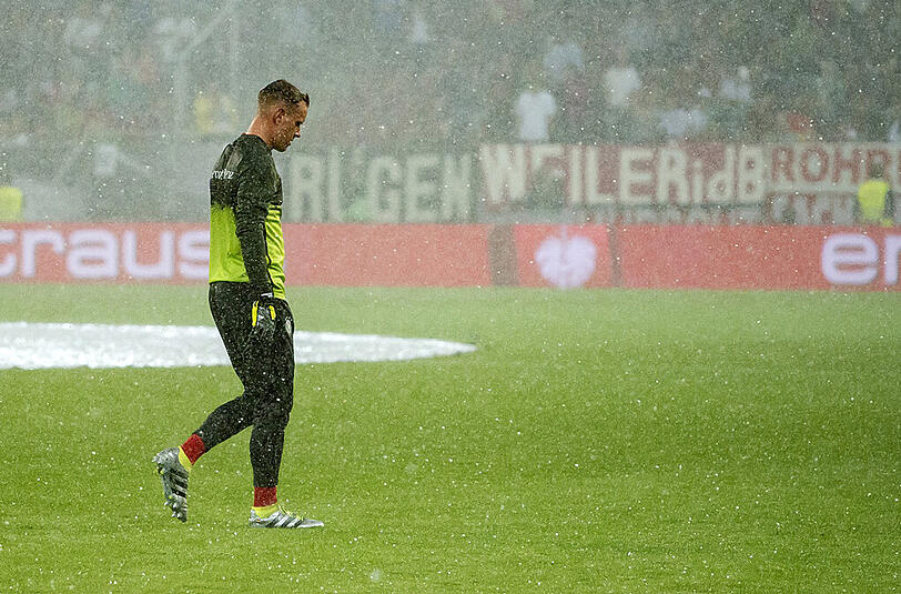 Auch Marc-André ter Stegen ist noch ohne Einsatz bei der EM: 0 Minuten.