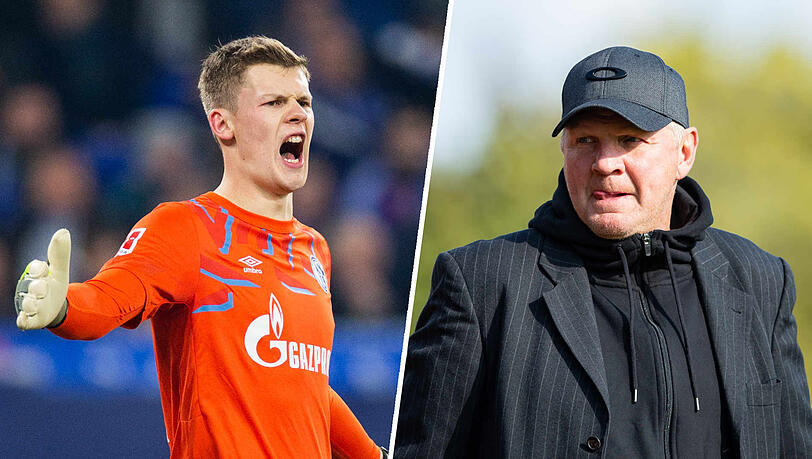 Stefan Effenberg (r.) vertritt beim bevorstehenden Wechsel von Alexander Nübel zum FC Bayern eine klare Meinung.
