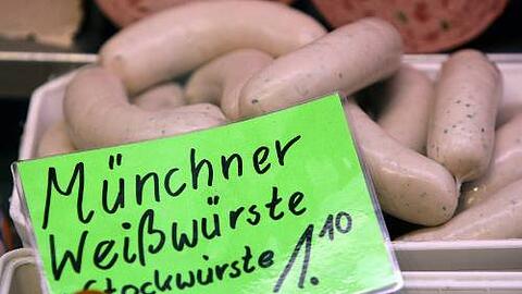 Der Namen sagt nichts: Die "Münchner Weißwurst" muss nicht aus München kommen.