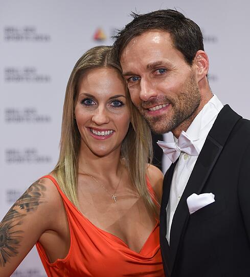 Der ehemalige Skispringer Sven Hannawald und Freundin Melissa Thiem.