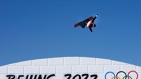 Snowboarderin Annika Morgan wurde Achte im Slopestyle.