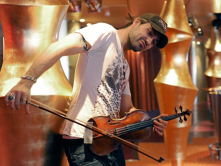 Crossover mit der Geige: David Garrett.