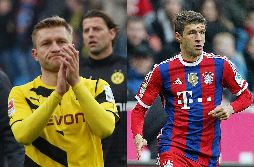 Jakub Blaszczykowski &ndash; Thomas Müller:
&bdquo;Kuba ist noch nicht so stark wie vor seiner langen Verletzung und Müller ist Müller.&ldquo; 7:3.