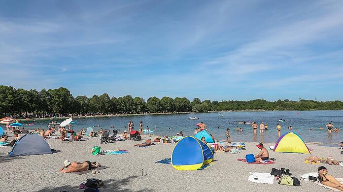 Der Lußsee: hier hat sich der Feuerwehreinsatz ereignet.