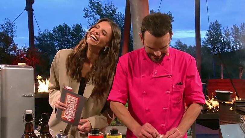 Dreamteam: Seit 2020 moderiert Laura Wontorra Steffen Hensslers TV-Shows "Grill den Henssler" (VOX): Und das soll auch so bleiben. Dreamteam: Seit 2020 moderiert Laura Wontorra Steffen Hensslers TV-Shows "Grill den Henssler" (VOX): Und das soll auch so bleiben.