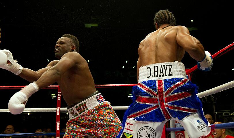 Haye gegen Chisora: Die besten Bilder des "Hass-Duells".