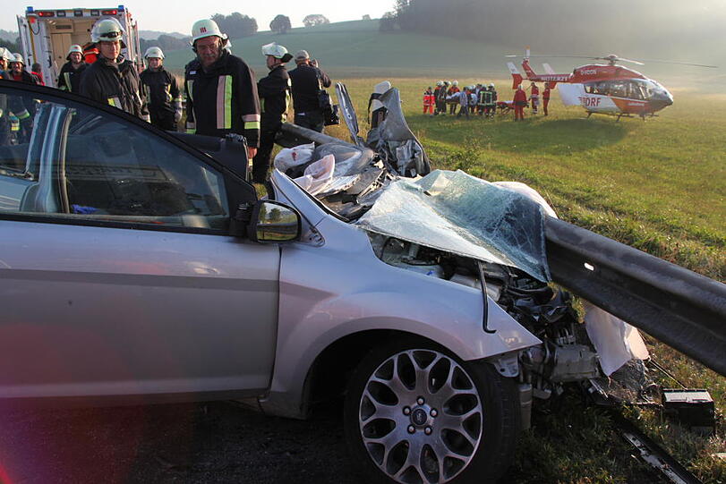 Bilder vom Unfallort.