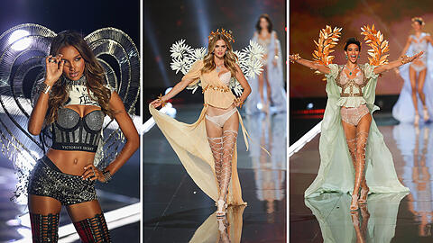 In Shanghai präsentieren die Models von Victoria's Secret die neue Unterwäschenkollektion. Die Bilder vom Laufsteg.