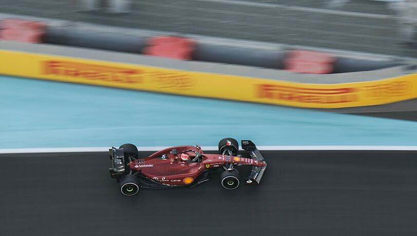 Der Monegasse Charles Leclerc fuhr im Training zum Großen Preis von Saudi-Arabien im Ferrari-Boliden zweimal die Bestzeit.