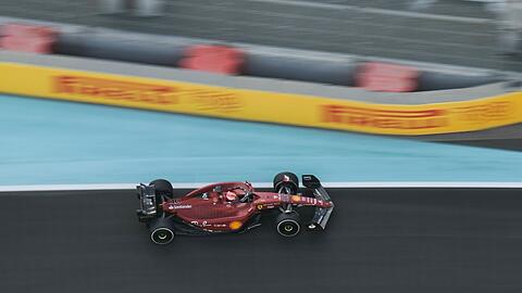 Der Monegasse Charles Leclerc fuhr im Training zum Großen Preis von Saudi-Arabien im Ferrari-Boliden zweimal die Bestzeit.