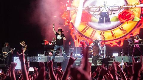 Guns N’ Roses spielten am 20. Juni in der Allianz Arena in München -  ein Rockabend mit Höhen und Tiefen (Archivbild).