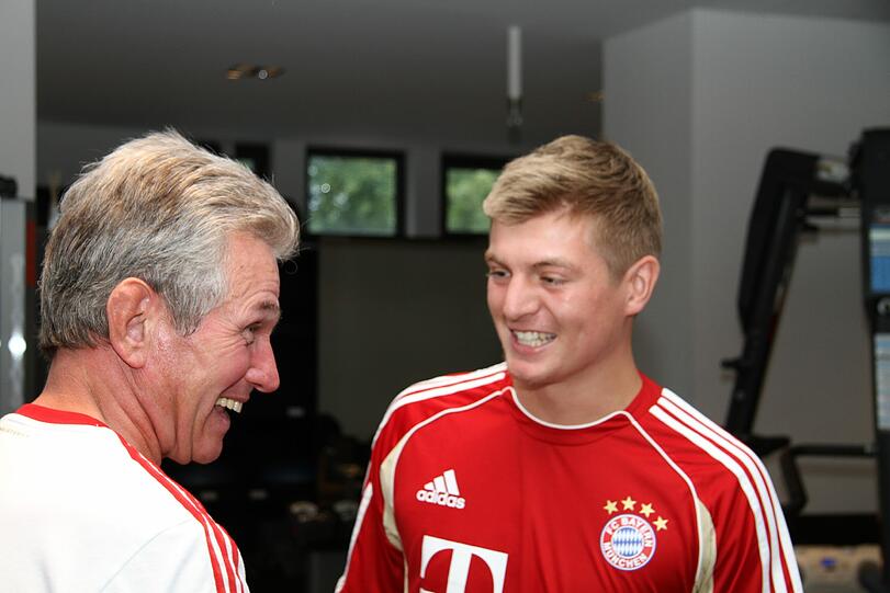 Die Bayern-Spieler im Leistungstest. Die Bilder.