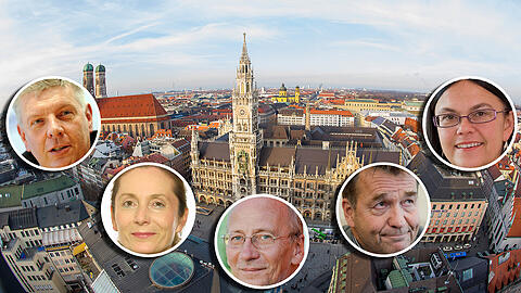 In der Münchner Stadtregierung arbeiten zahlreiche Spitzen-Politiker und -Referenten - aber kaum jemand kennt sie.