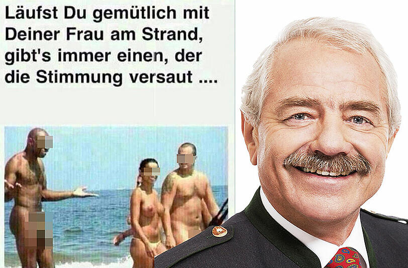 Wiesn-Stadtrat Otto Seidl und der Tweet des Anstoßes.