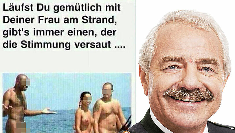 Wiesn-Stadtrat Otto Seidl und der Tweet des Anstoßes. Wiesn-Stadtrat Otto Seidl und der Tweet des Anstoßes.