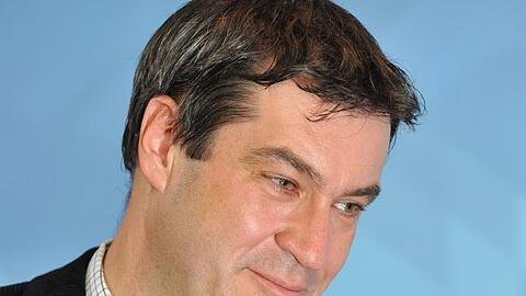 Er fühlt sich gerade mächtig stark - Umweltminister Markus Söder