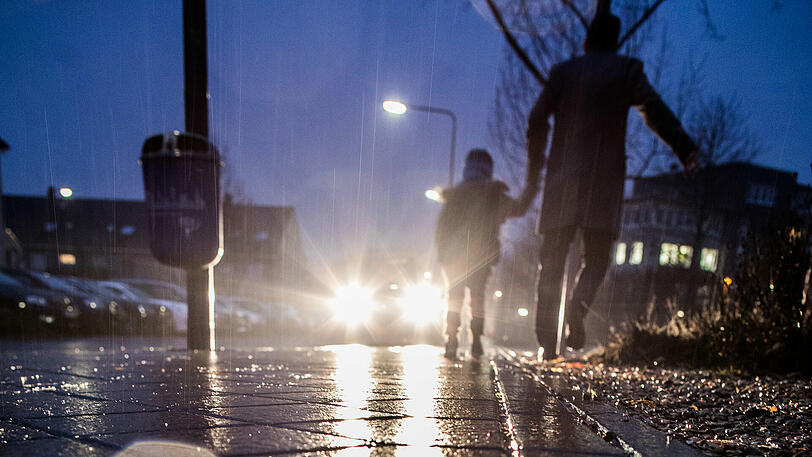 Durch Blitzeis kam es auf Bayerns Straßen zu vielen Unfällen.