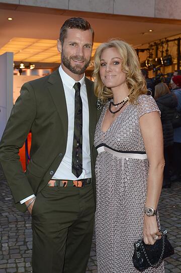 Martin Tomczyk mit Frau Christina Surer