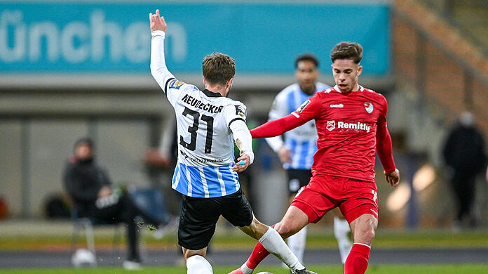 Luis Jakobi setzte sich mit Türkgücü im Rückspiel 2:1 gegen den TSV 1860 durch.