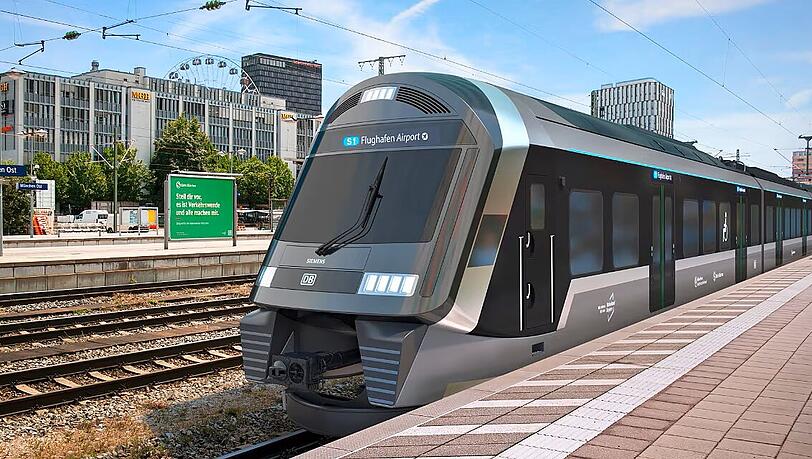 Ab Ende 2028 sehen die Züge ganz anders aus. München soll dann die modernsten S-Bahnen Deutschlands bekommen. Ab Ende 2028 sehen die Züge ganz anders aus. München soll dann die modernsten S-Bahnen Deutschlands bekommen.