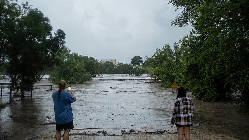 In Texas ist es zu Überschwemmungen gekommen. In Texas ist es zu Überschwemmungen gekommen.