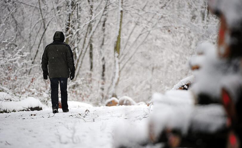 Einen Schneespaziergang, um sich die Zeit zu vertreiben? Daraus wird wohl nichts. Auch im Januar wird es das wohl nicht geben.