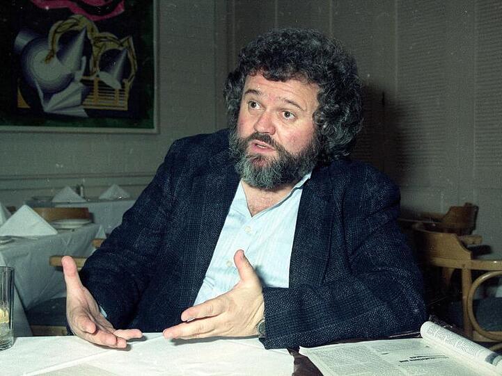 Der Kameramann Allen Daviau während eines Interviews im Jahr 1990.