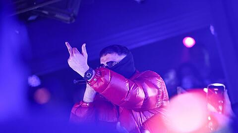 Der Auftritt war nach wenigen Minuten wieder vorbei.