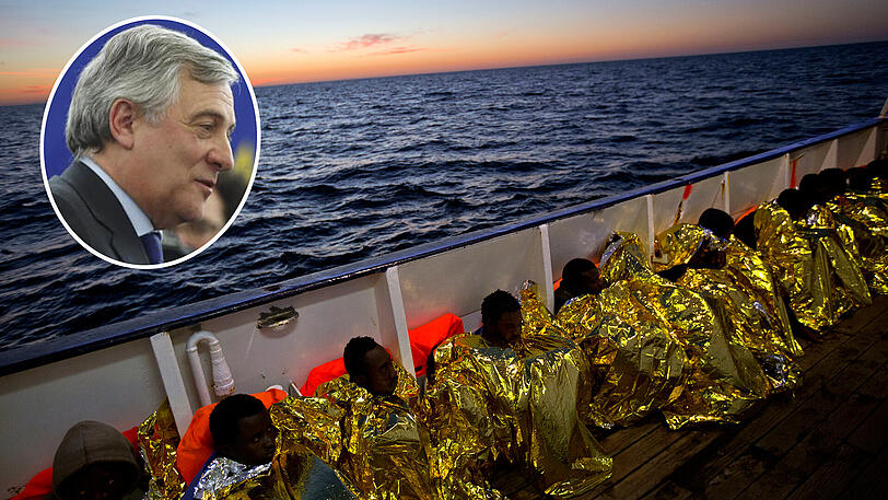 EU-Parlamentspräsident Tajani glaube, dass in den nächsten Jahren bis zu 30 Millionen neue Flüchtlinge aus Afrika nach Europa kommen könnten.